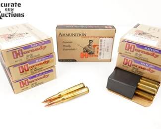 Make: Hornady
Model: 140 Rounds Match
Caliber: 30-06 M1 Garand
Condition: New
7 Boxes of (20) rounds of Hornady Match 168 GR A-MAX 30-06 M1 Garand ammo.