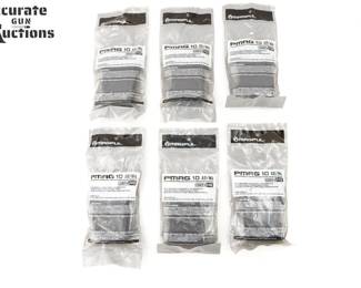 Make: 6 Pmag 10 AR/M4
Caliber: 5.56x45 Nato
Condition: Excellent
Lot of 5 Magpul Pmag 10 Round AR/M4 Gen M3 Mags sealed.