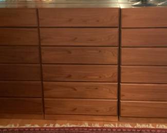 Three Dixie SCOVA chests. 
