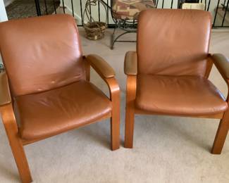 Ekornes Bentwood Chairs