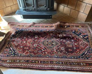 Hand knotted rug