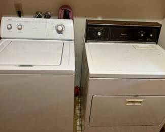 Washer and dryer