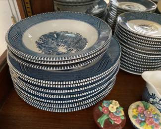 Antique dishes