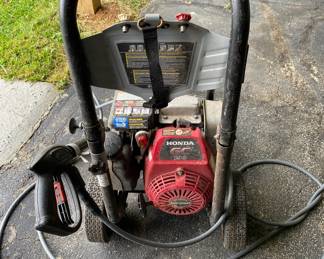 Honda gas power washer