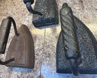 Cast Sad Irons