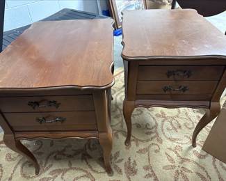 Antique end tables
