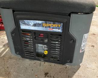 Gas powered generator