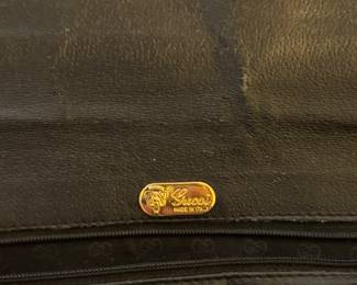 Vintage Gucci Leather Front Flap Portfolio. Photo 2 of 2.