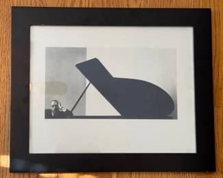Photograph of Igor Stravinsky signed By Photographer Arnold Newman (American, 1918 - 2006).