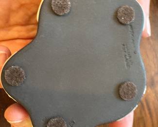 Wedgwood Black Jasperware Lidded Jar. Photo 3 of 3.