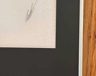 "Montecarlo," Erte, Signed & Numbered Serigraph #324/350 on Paper. Photo 3 of 3.