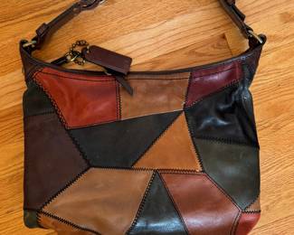Lady Gianna Rolandi's Vintage Coach Patchwork Bleecker Bag.