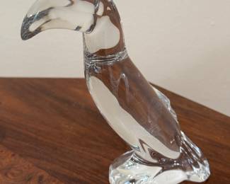Baccarat Crystal Toucan. Photo 1 of 2.