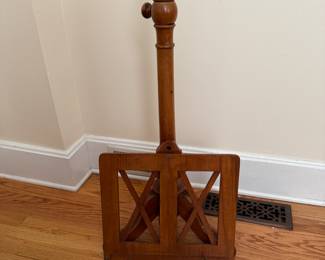 Vintage Music Stand. Needs Repair. Photo 1 of 3.