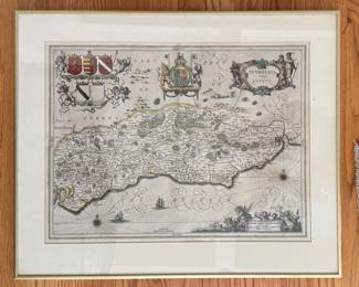 Antique Map of Great Britain.