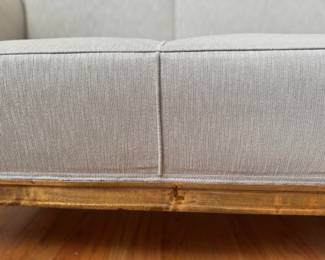 Art Deco Scandinavian Birch Sofa by Carl Malmsten for David Blomberg. Measures 73" W x 30" D.  Photo 4 of 7. 