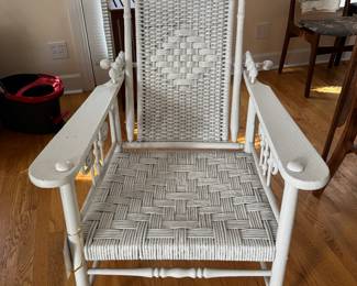 Antique Wicker Chair.