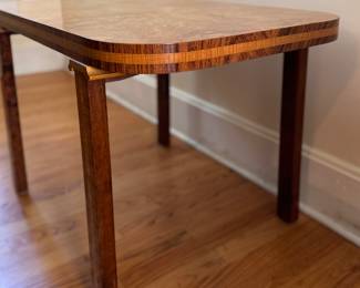 Swedish Art Deco Elm Root Coffee Table, 1930s. Measures 22" W x 36" x 22" H. Photo 2 of 4.