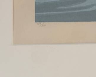 "Untangling The Traces," Signed & Numbered Lithograph. Photo 4 of 4.