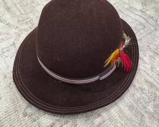 Brown Wool Hat. Photo 1 of 2.