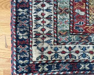 Vintage Persian Rug. Measures 5' 3" x 7' 6". Photo 3 of 3.