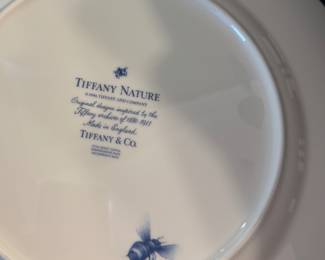 Set of 4 Tiffany & Company Nature Dinner Plates. Photo 2 of 2.