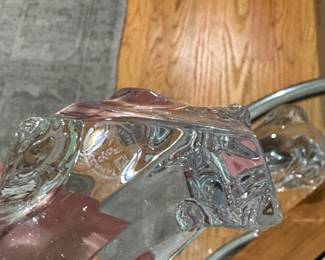Baccarat Crystal Bull. Photo 2 of 2.