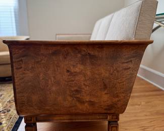 Art Deco Scandinavian Birch Sofa by Carl Malmsten for David Blomberg. Measures 73" W x 30" D. Photo 6 of 7.