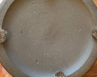 Wedgwood Black Jasperware Bud Vase. Photo 2 of 2.