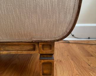 Pair of Art Deco Scandinavian Birch Chairs by Carl Malmsten for David Blomberg. Each Measures 32" W x 29" D x 33" H. Photo 5 of 6.