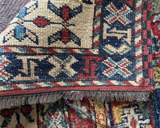 Vintage Persian Rug. Measures 5' 3" x 7' 6". Photo 3 of 3.
