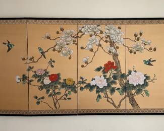 Asian Wall Art Panel