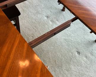 Drexel Wood Dining Table with Extensions