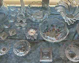 Crystal Bowls, Platters and More!