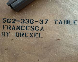 Drexel Wood Dining Table with Extensions