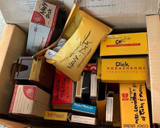 1950s - 1970s Vintage Slides: Wedding, Navy and More! 