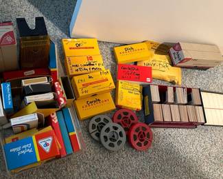 1950s - 1970s Vintage Slides: Wedding, Navy and More! 