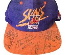 Autographed Vintage Phoenix Suns Ball Cap
