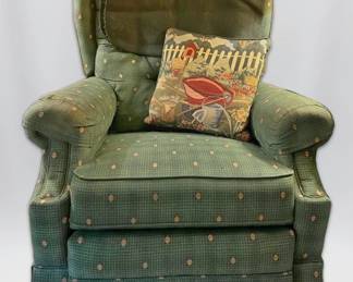 LaZBoy Green Reclining Chair