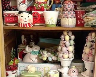 Mystery Closet Halloween, Easter,  Christmas Decor