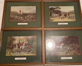 4 Framed Prints By Haywood Hardy
