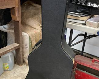 Guitar case. 