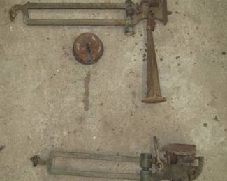 Antique Brass tobacco scales from RJ Reynolds Tobacco Co. 