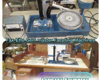 Lapidary/ Gem Cutting Equipment. 
