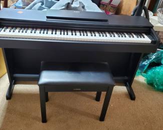 Yamaha Arius Digital Piano with bench