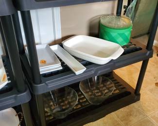 Servingware, Indiana Glass Snack Plates (no cups)