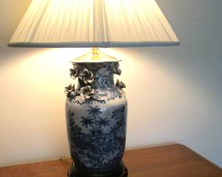Asian Ceramic Lamp