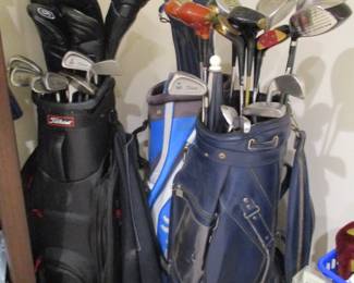 Golf Clubs & Bags