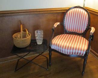 Antique Chait...Vintage Tray Table..