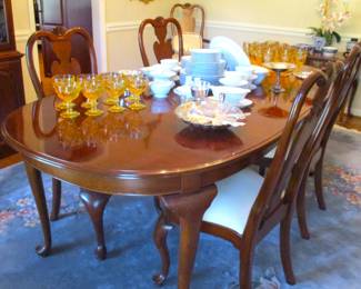 Knob Creek Dining Table & 8 Chairs...